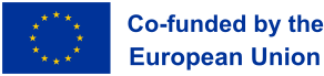 Co-funded by the European Union logo with EU flag.